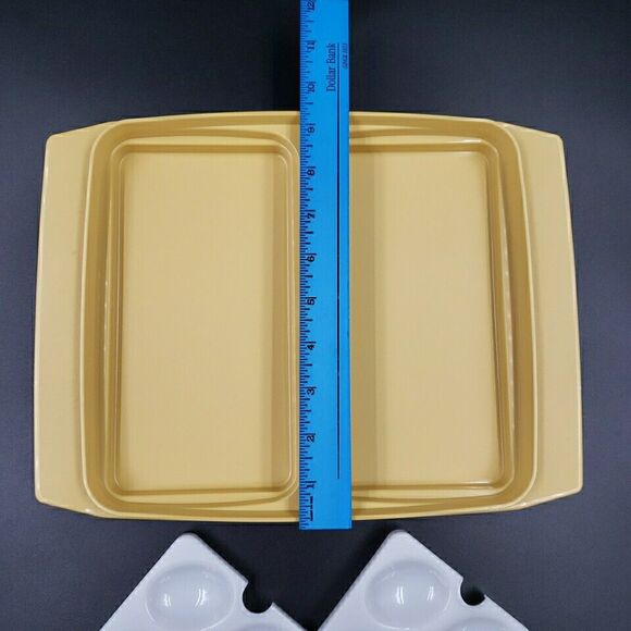 Vintage Tupperware Deviled Egg Keeper Serving Tray Carrier Container 723 - Picture 6 of 16